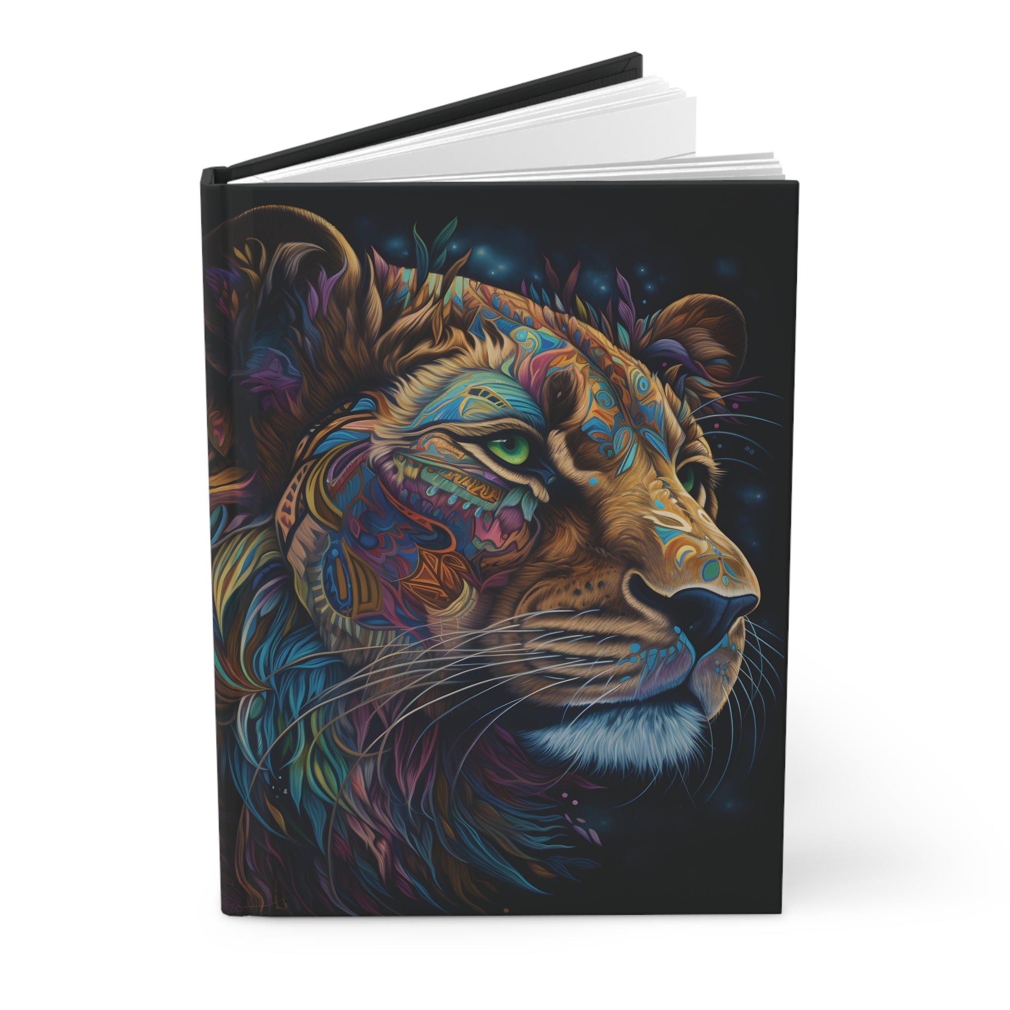 Sacred Lion Hardcover Journal  (Back to School / Gratitude / Manifesting Journal)