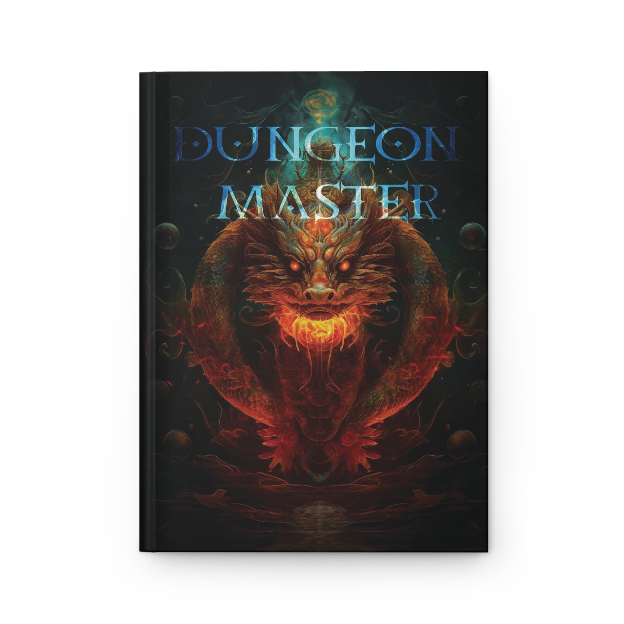 Black Dragon Dungeon Master Fantasy lover Notebook