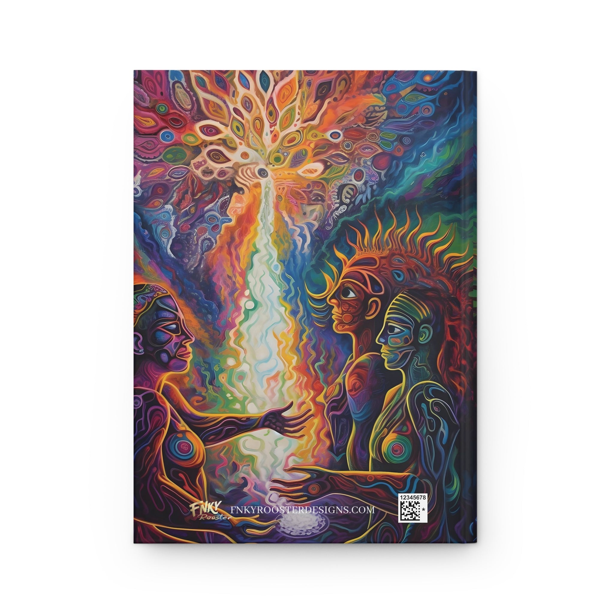 The Gift Ayahuasca Art Sacred Vision Hardcover Matte Journal Gratitude Dream Manifesting Journal