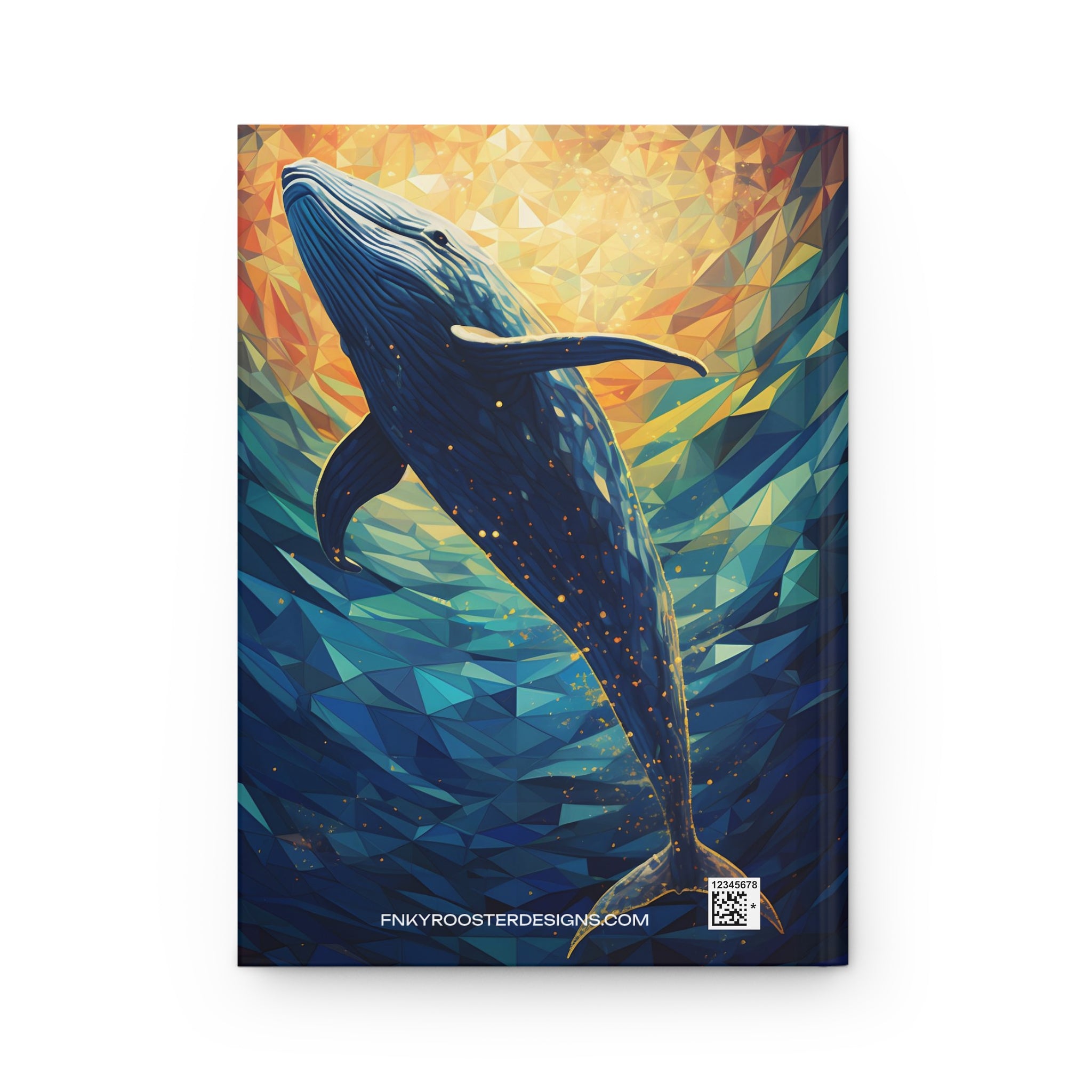 Sacred Whale Hardcover Journal (Back to School / Gratitude / Manifesting Journal)