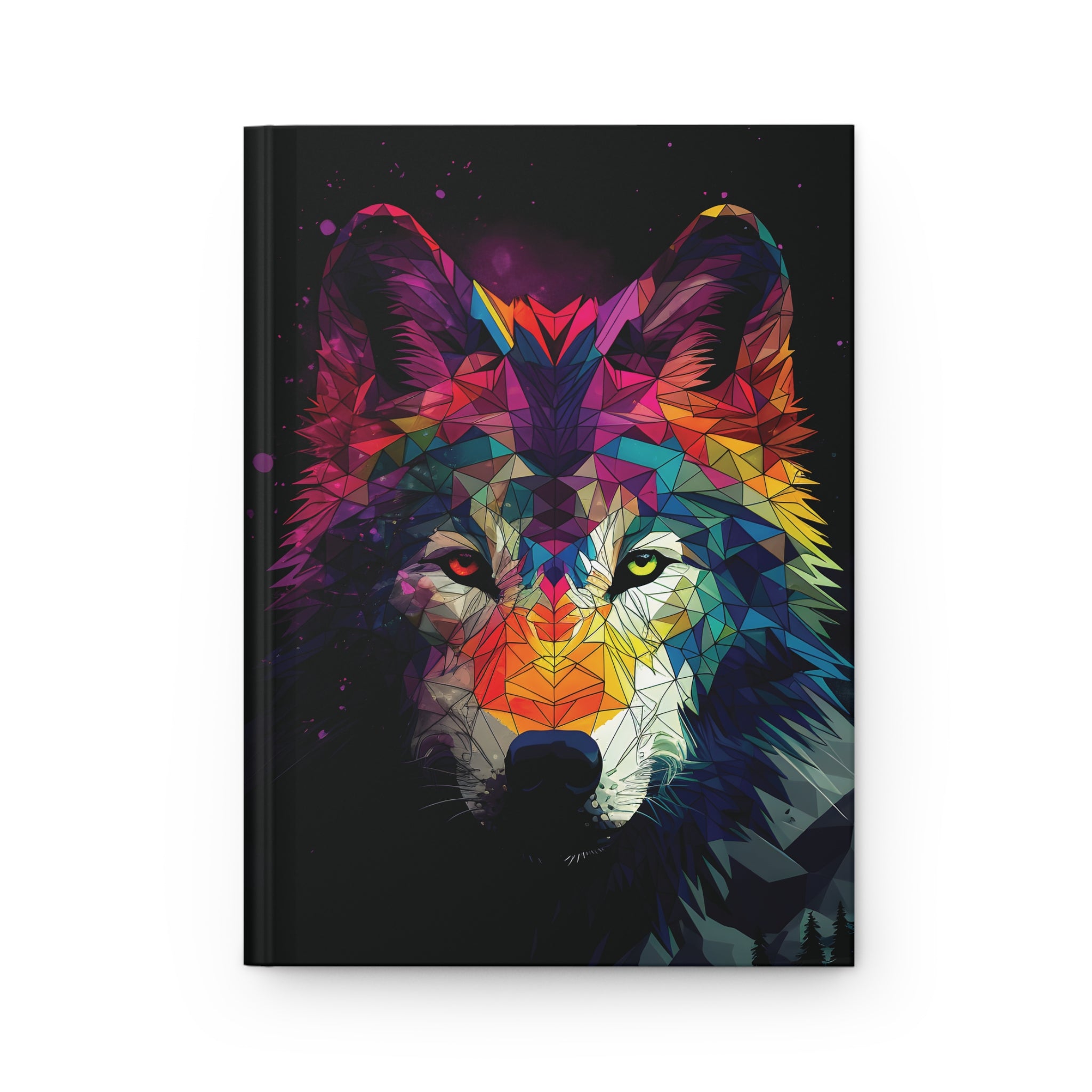 Sacred Wolf Hardcover Journal (Gratitude / Manifesting / Affirmation)