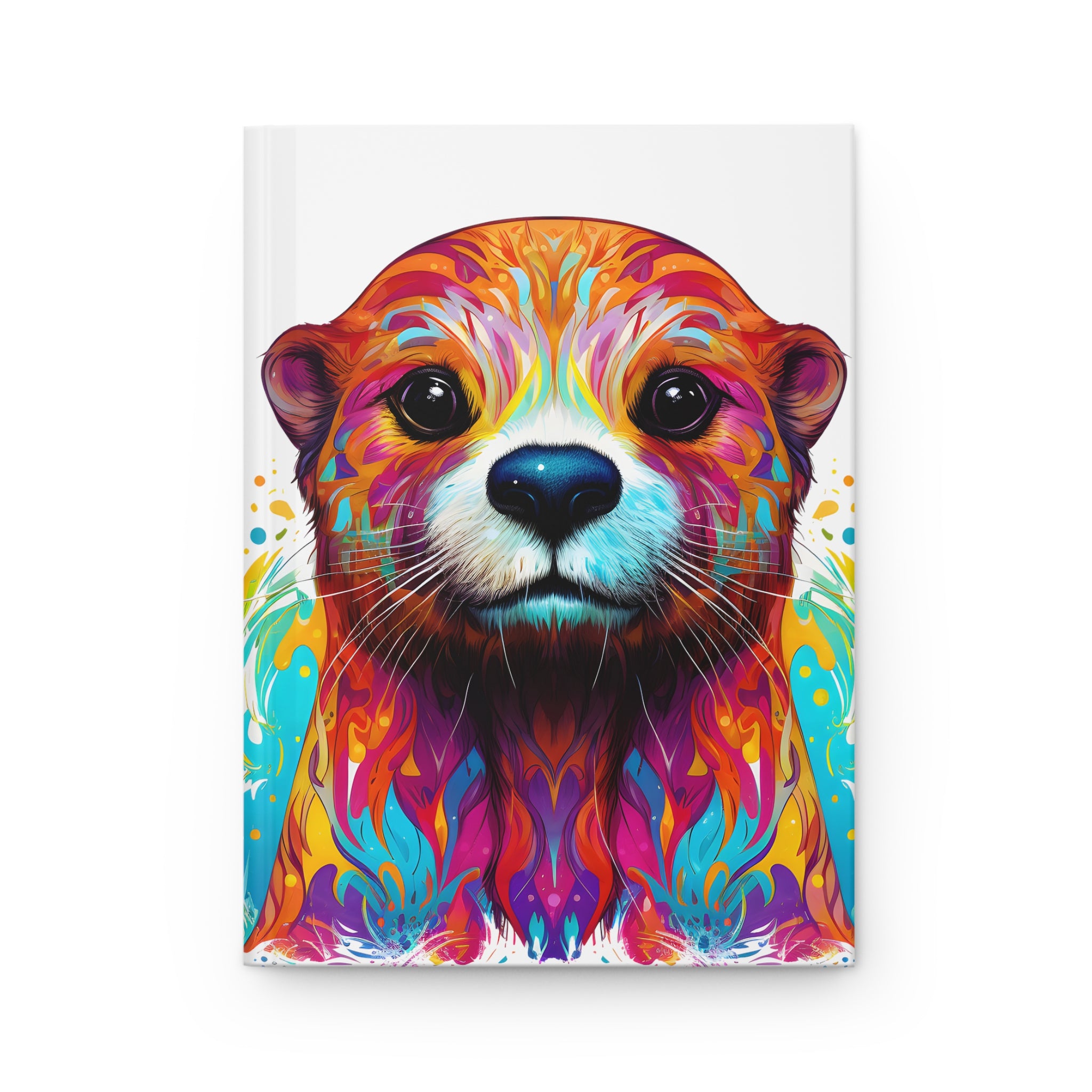 Sacred Otter Black Hardcover Journal (Back to School / Gratitude / Manifesting Journal)