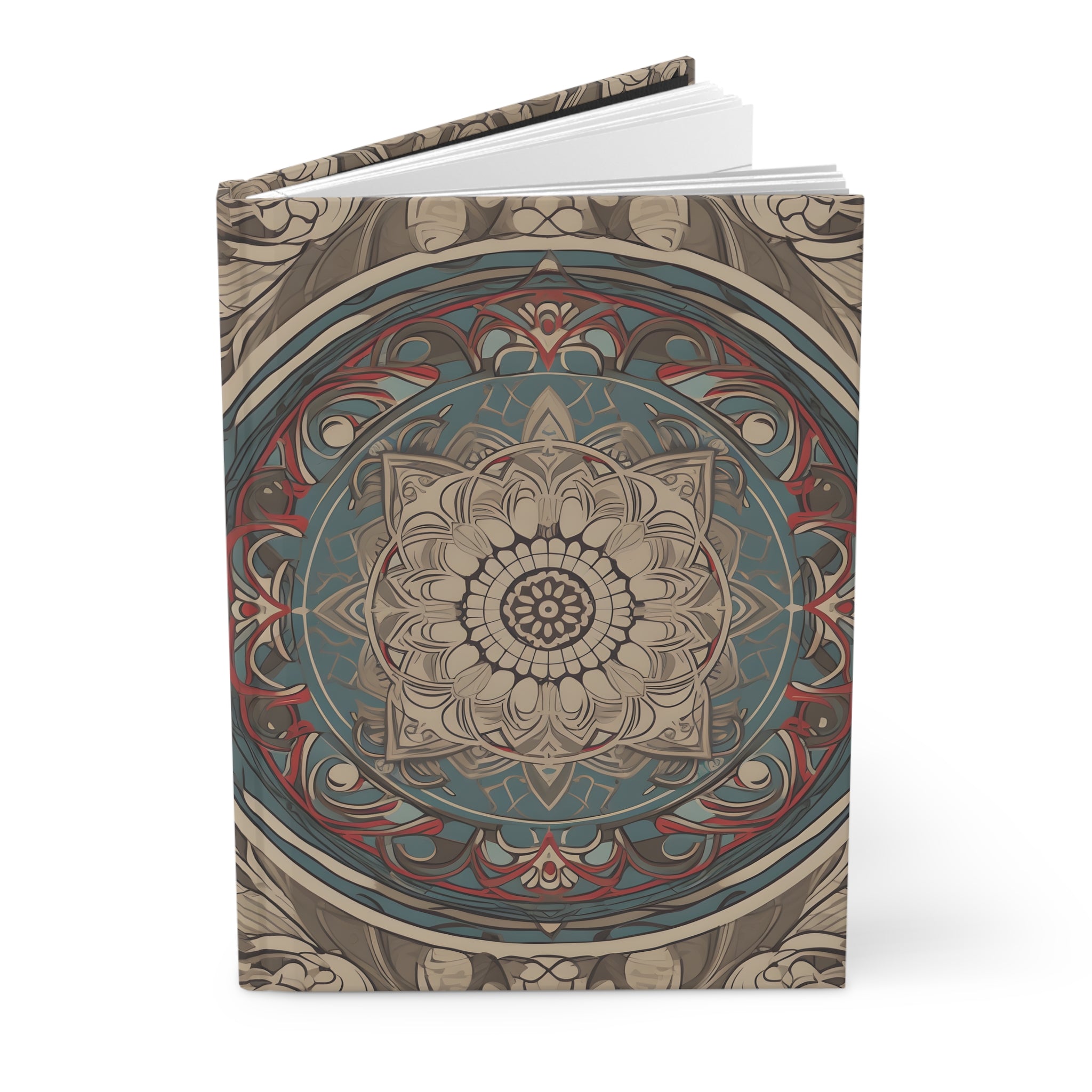 Midnight Camp Chronicles: Ornamental Echoes Hard Cover Notebook or Journal (Back to School / Gratitude / Manifesting Journal)