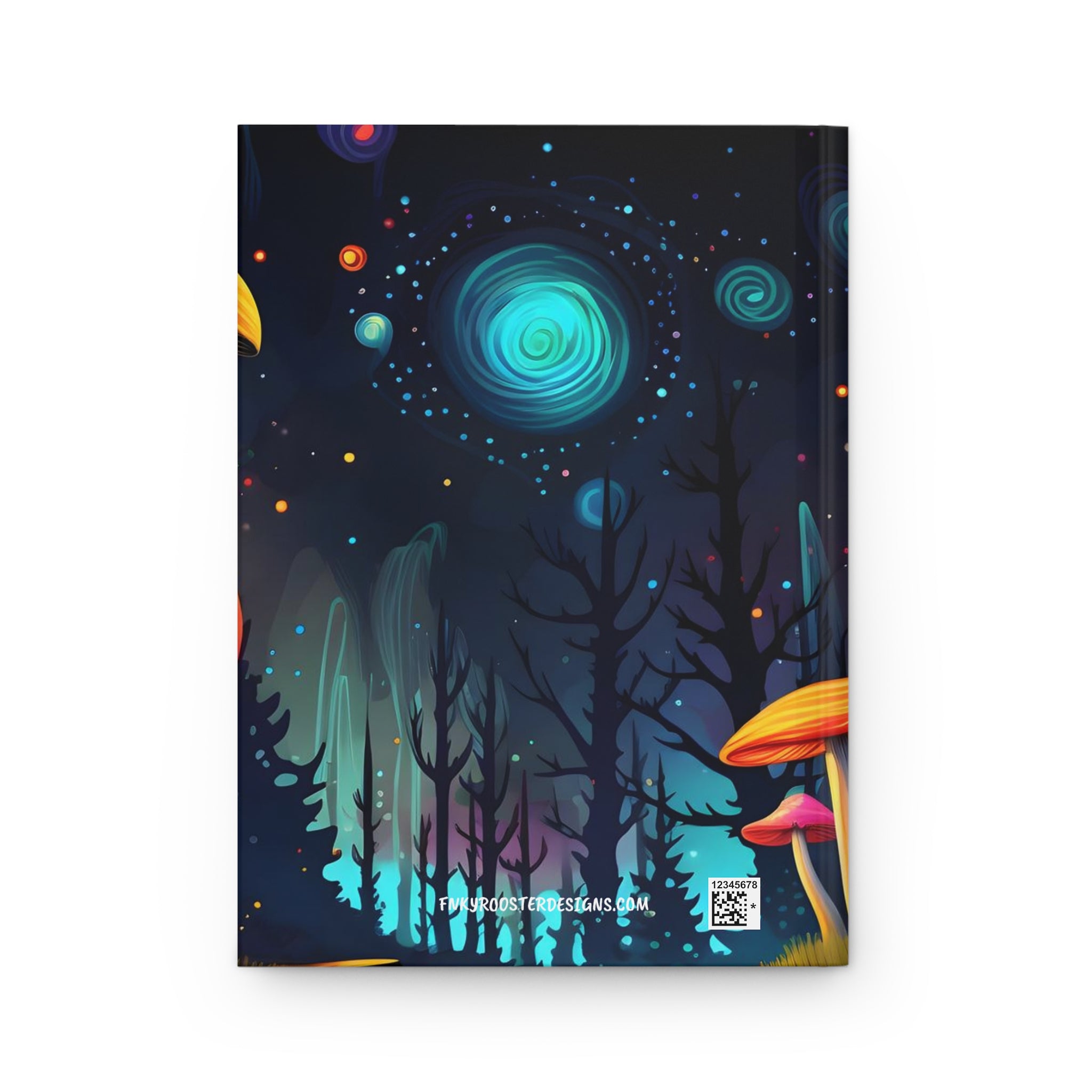 Mushroom Journal Hardcover Matte (Gratitude / Manifesting / Affirmation)