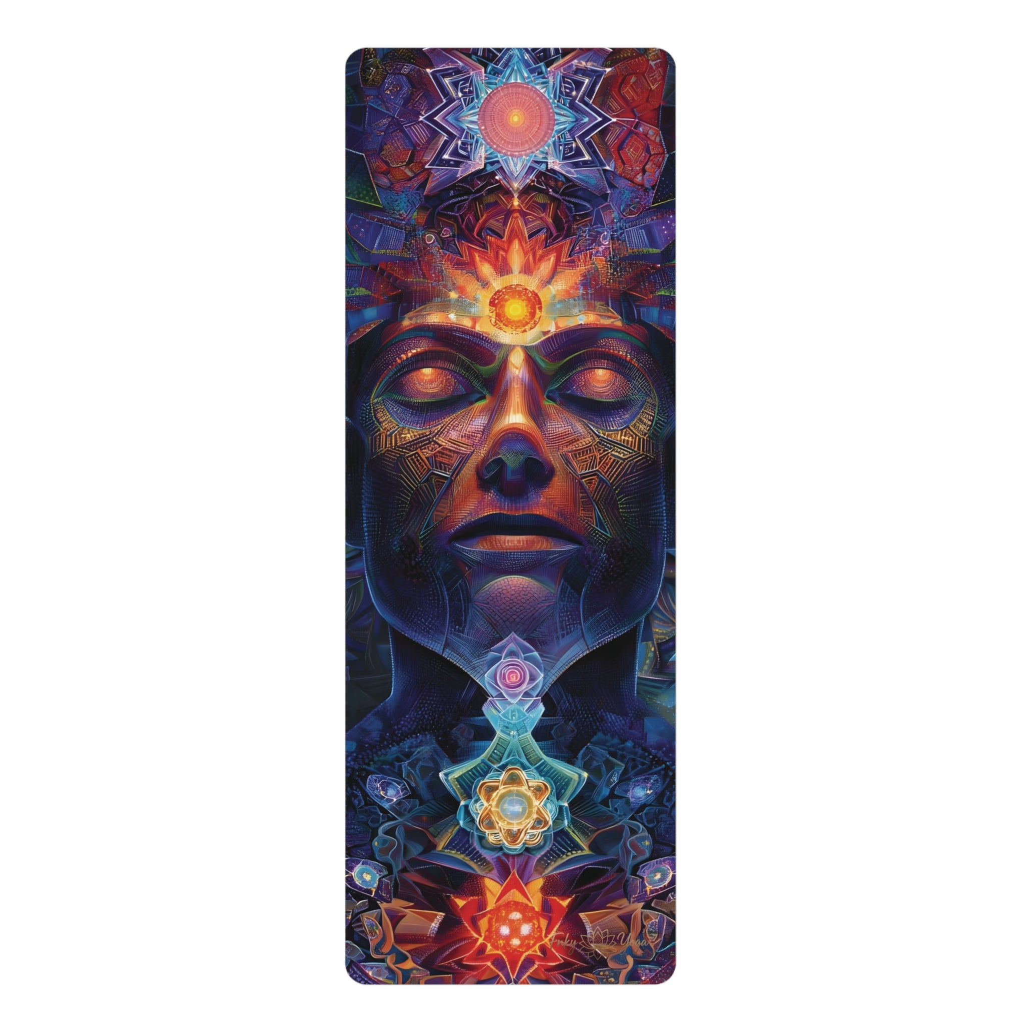 Third Eye Activated Alex Grey inspired Yoga Mat