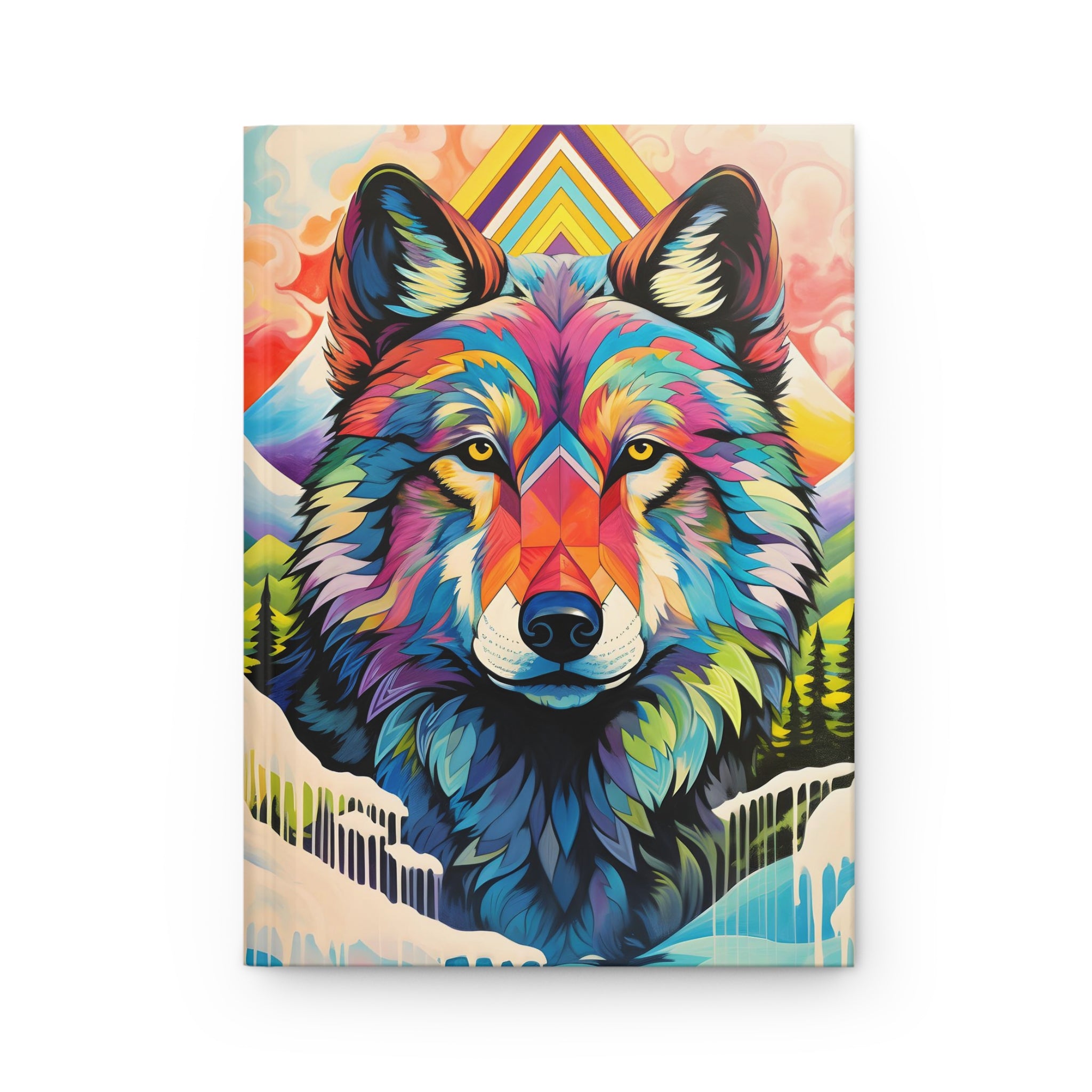 Sacred Mystical Wolf Gratitude Journal for Manifesting Dreams, Affirmations, and Daily Mindfulness Practice