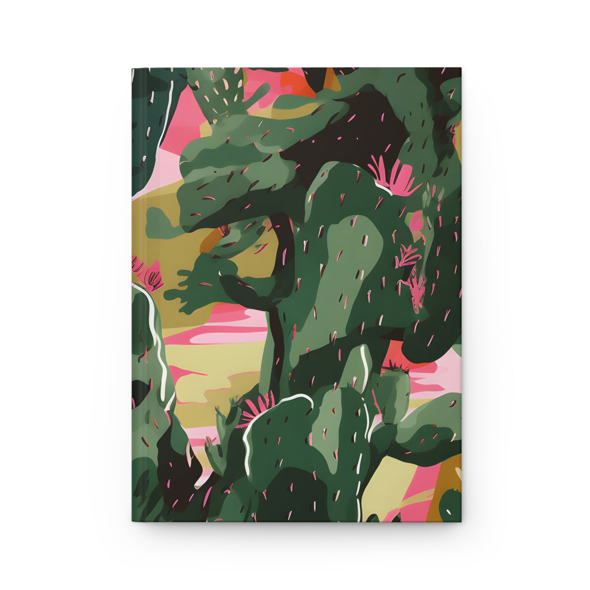 Desert Camouflage Hardcover Journal - Lined/Blank Pages - Military Style Notebook - Tactical Diary - Gift for Veterans, Outdoor Enthusiasts