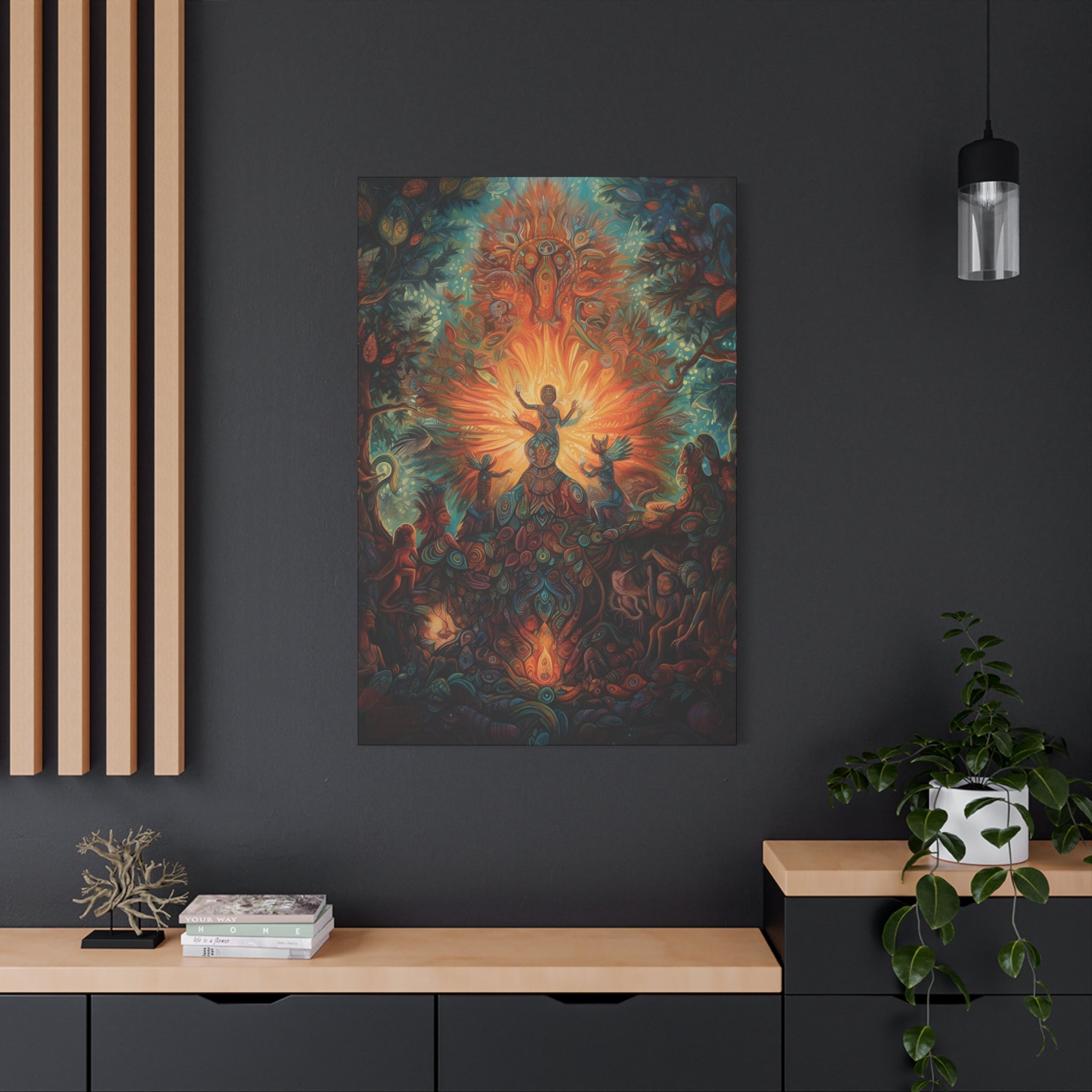 A New Dream - Canvas Print- Spiritual Wall Art Canvas Stretched, 1.25''