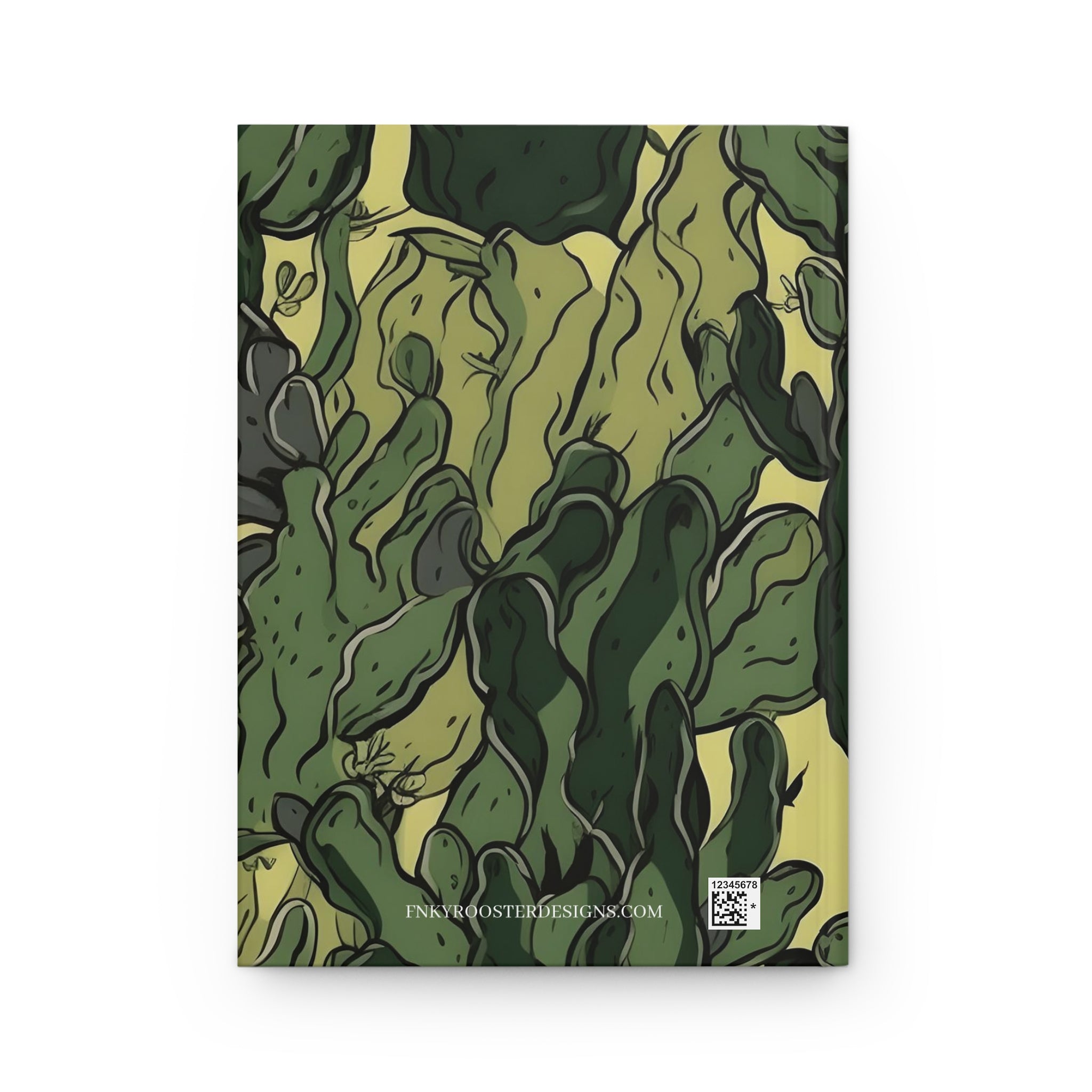 Desert Camouflage Hardcover Journal - Lined/Blank Pages - Military Style Notebook - Tactical Diary - Gift for Veterans, Outdoor Enthusiasts