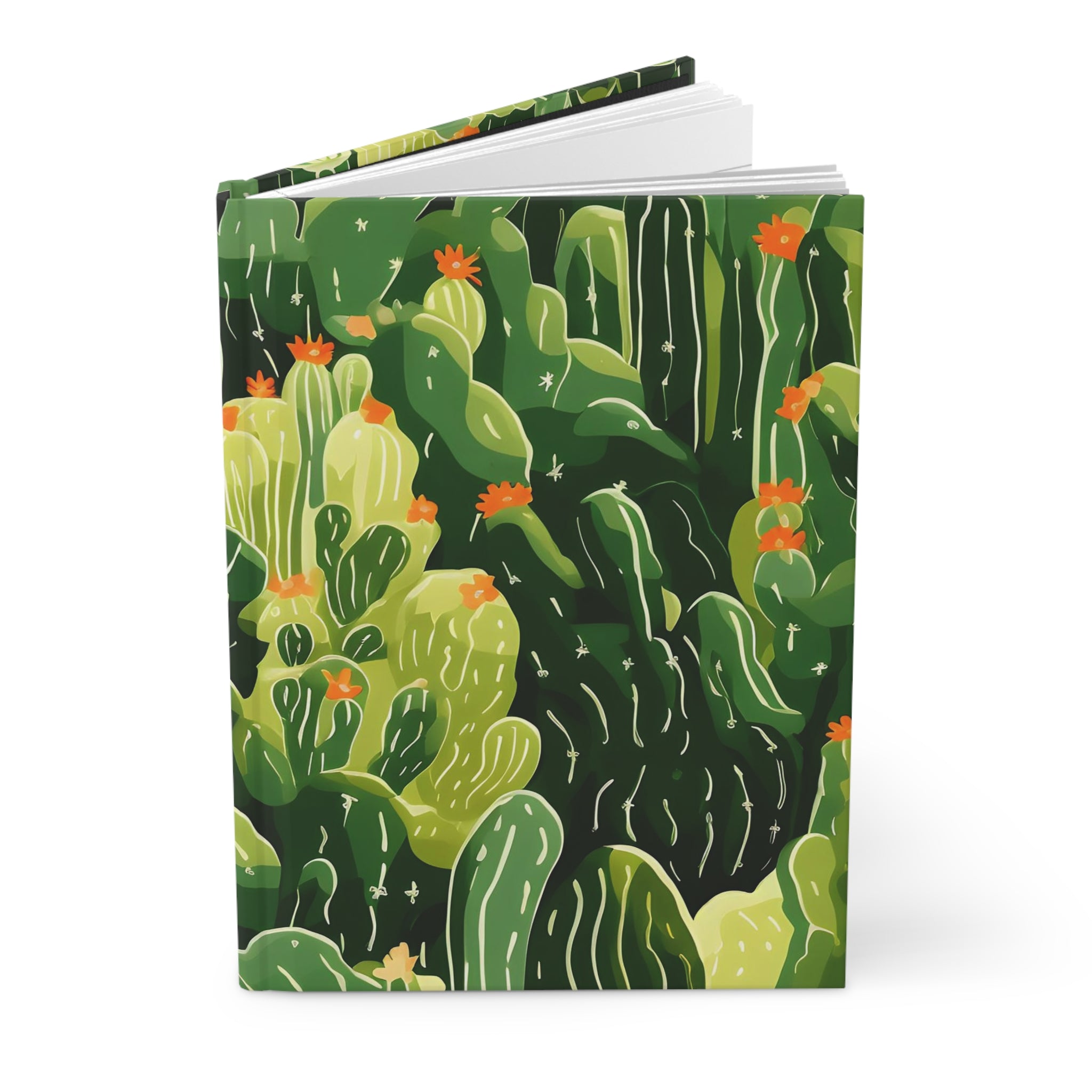 Desert Camouflage Hardcover Journal - Lined/Blank Pages - Military Style Notebook - Tactical Diary - Gift for Veterans, Outdoor Enthusiasts