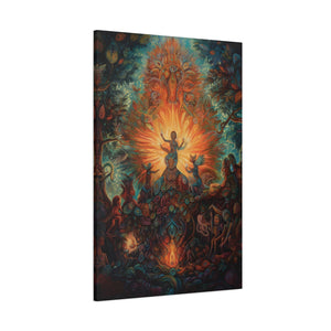 A New Dream - Canvas Print - Spiritual Wall Art Canvas Stretched, 1.25'' - FNKY ROOSTER DESIGNS