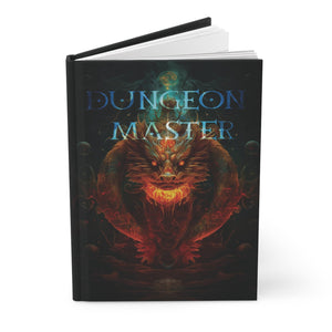 Black Dragon Dungeon Master Fantasy lover Notebook