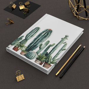 Cactus Hardcover Journal (Back to School / Gratitude / Manifesting Journal) - FNKY ROOSTER DESIGNS