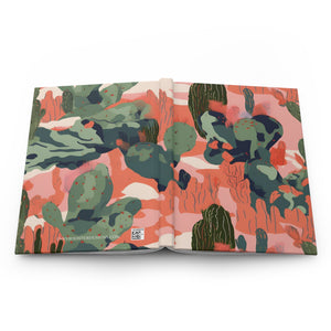 Desert Camouflage Hardcover Journal - Lined/Blank Pages - Military Style Notebook - Tactical Diary - Gift for Veterans, Outdoor Enthusiasts - FNKY ROOSTER DESIGNS