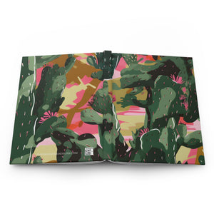 Desert Camouflage Hardcover Journal - Lined/Blank Pages - Military Style Notebook - Tactical Diary - Gift for Veterans, Outdoor Enthusiasts - FNKY ROOSTER DESIGNS