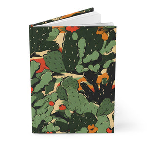 Desert Camouflage Hardcover Journal - Lined/Blank Pages - Military Style Notebook - Tactical Diary - Gift for Veterans, Outdoor Enthusiasts - FNKY ROOSTER DESIGNS