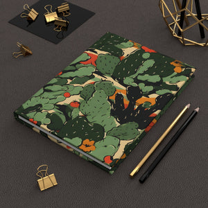 Desert Camouflage Hardcover Journal - Lined/Blank Pages - Military Style Notebook - Tactical Diary - Gift for Veterans, Outdoor Enthusiasts - FNKY ROOSTER DESIGNS