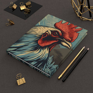 FNKY Rooster Hard Cover Notebook or Journal (Back to School / Gratitude / Manifesting Journal) - FNKY ROOSTER DESIGNS
