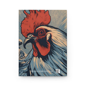 FNKY Rooster Hard Cover Notebook or Journal (Back to School / Gratitude / Manifesting Journal) - FNKY ROOSTER DESIGNS
