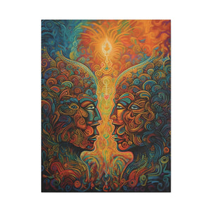 I see you Ayahuasca Sacred Vision Canvas Print - Matte Canvas, Stretched, 1.25" (Series 2) - FNKY ROOSTER DESIGNS