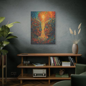 I see you Ayahuasca Sacred Vision Canvas Print - Matte Canvas, Stretched, 1.25" (Series 2) - FNKY ROOSTER DESIGNS