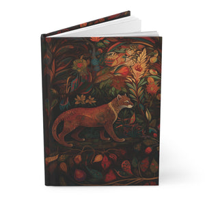 Jungle Puma Hardcover Journal - FNKY ROOSTER DESIGNS