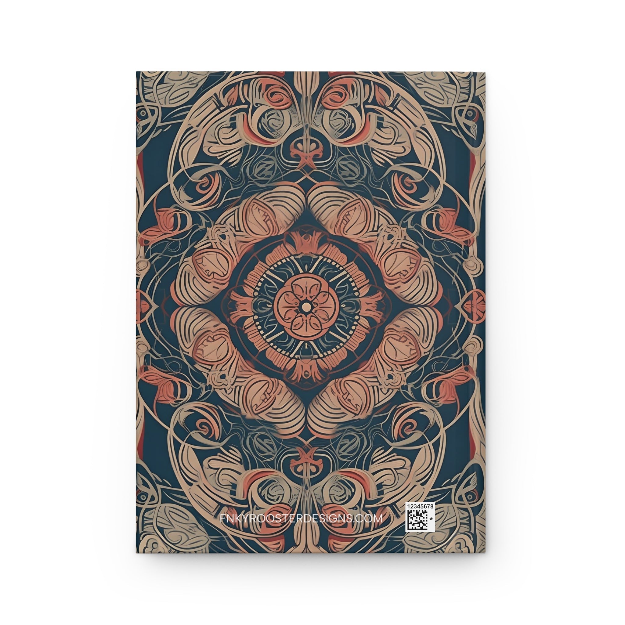 Midnight Camp Chronicles: Ornamental Echoes Hard Cover Notebook or Journal (Back to School / Gratitude / Manifesting Journal) - FNKY ROOSTER DESIGNS