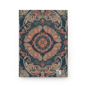 Midnight Camp Chronicles: Ornamental Echoes Hard Cover Notebook or Journal (Back to School / Gratitude / Manifesting Journal) - FNKY ROOSTER DESIGNS