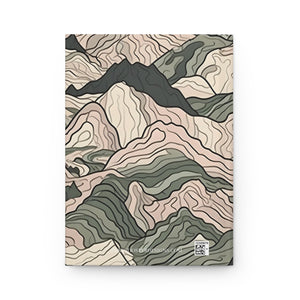 Mountain Camouflage Hardcover Journal - Ruled Pages - Outdoor Adventure Notebook - Hiking, Camping, Hunting Journal - Gift for Nature Lovers - FNKY ROOSTER DESIGNS