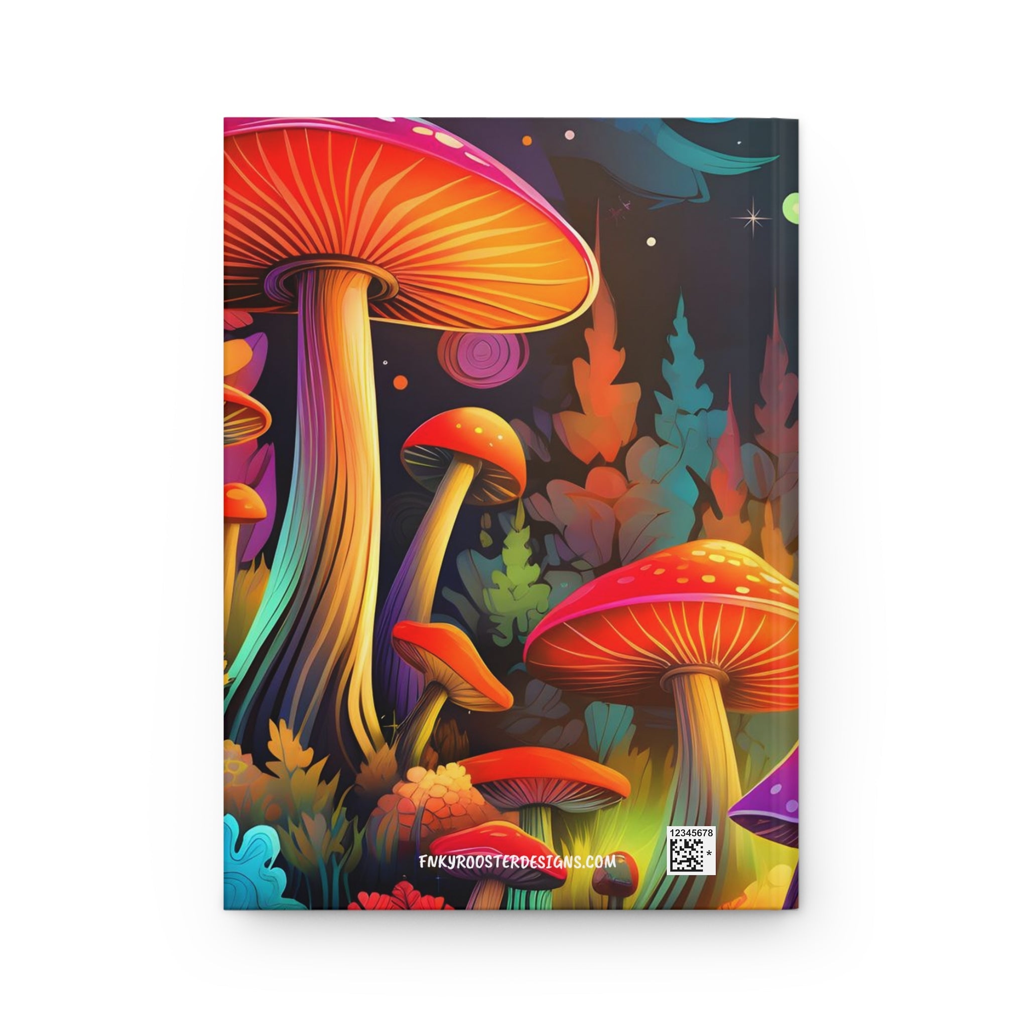 Mushroom Journal Hardcover Matte (Gratitude / Manifesting / Affirmation) - FNKY ROOSTER DESIGNS