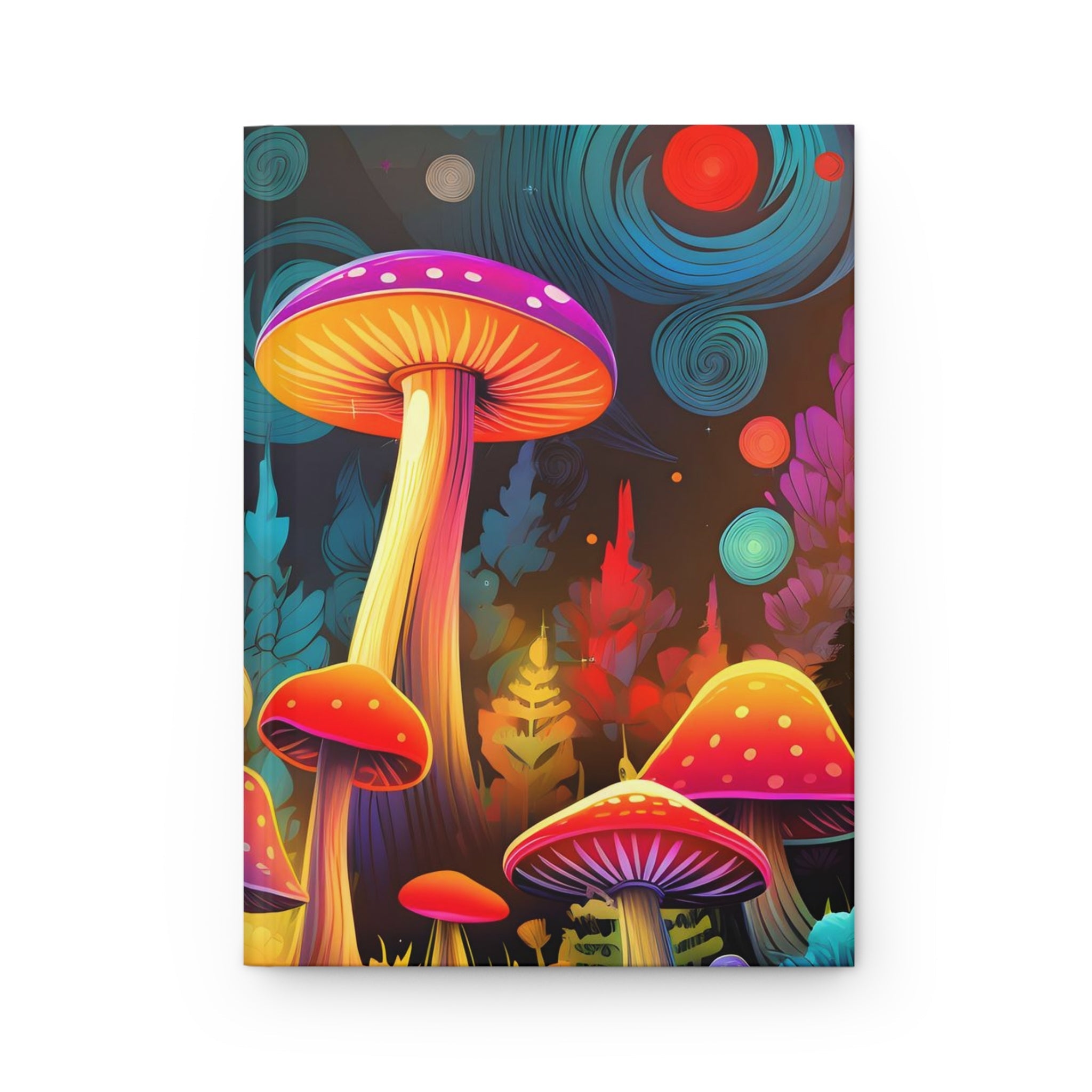 Mushroom Journal Hardcover Matte (Gratitude / Manifesting / Affirmation) - FNKY ROOSTER DESIGNS
