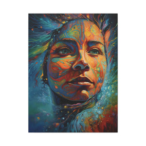 Pachamama - Ayahuasca Sacred Vision Canvas Print - Matte Canvas, Stretched, 1.25" (Series 2) - FNKY ROOSTER DESIGNS