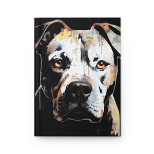 Pitbull Hardcover Journal (Back to School / Gratitude / Manifesting Journal) - FNKY ROOSTER DESIGNS