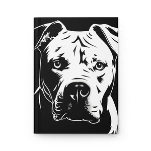 Pitbull Hardcover Journal (Back to School / Gratitude / Manifesting Journal) - FNKY ROOSTER DESIGNS