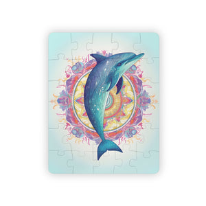 Sacred Dolphin Kids' Puzzle, 30 - Piece - FNKY ROOSTER DESIGNS