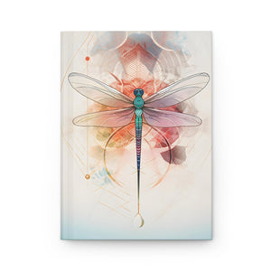 Sacred dragonfly Hardcover Journal (Back to School / Gratitude / Manifesting Journal) - FNKY ROOSTER DESIGNS