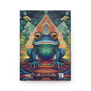 Sacred Frog Hardcover Matte Journal - FNKY ROOSTER DESIGNS