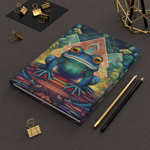 Sacred Frog Hardcover Matte Journal - FNKY ROOSTER DESIGNS