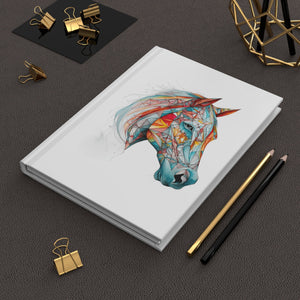 Sacred Geometric Horse Hardcover Journal (Back to School / Gratitude / Manifesting Journal) - FNKY ROOSTER DESIGNS
