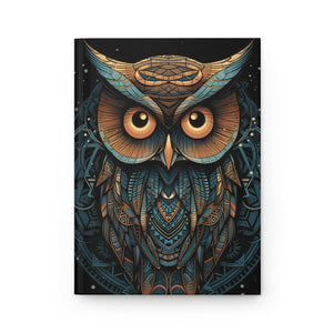 Sacred Geometric OWL Hardcover Journal (Back to School / Gratitude / Manifesting Journal) - FNKY ROOSTER DESIGNS