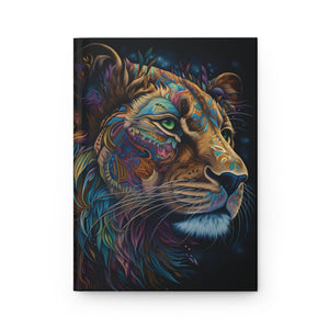 Sacred Lion Hardcover Journal (Back to School / Gratitude / Manifesting Journal) - FNKY ROOSTER DESIGNS