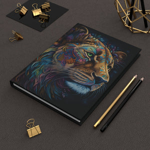 Sacred Lion Hardcover Journal (Back to School / Gratitude / Manifesting Journal) - FNKY ROOSTER DESIGNS
