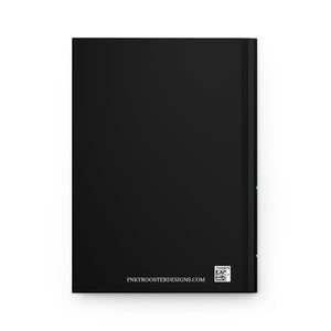 Sacred Otter Black Hardcover Journal (Back to School / Gratitude / Manifesting Journal) - FNKY ROOSTER DESIGNS