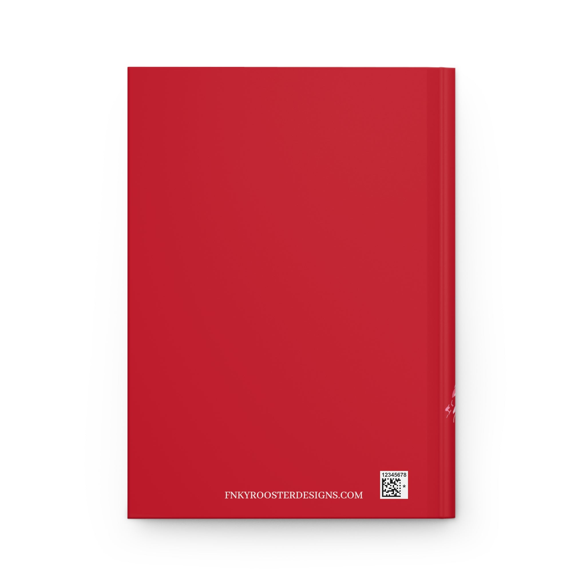 Sacred Otter Dark Red Hardcover Journal (Back to School / Gratitude / Manifesting Journal) - FNKY ROOSTER DESIGNS
