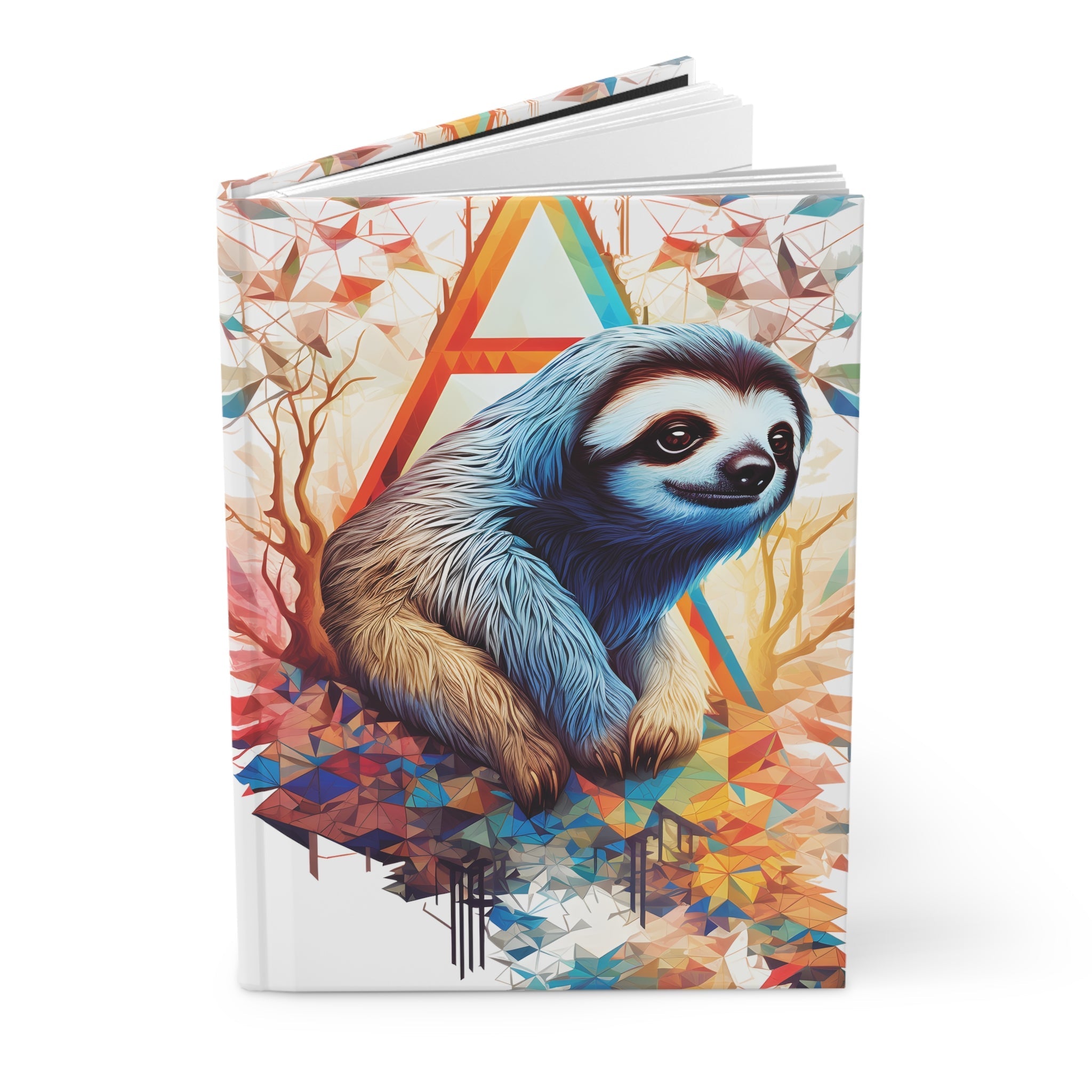 Sacred Sloth Hardcover Journal (Back to School / Gratitude / Manifesting Journal) - FNKY ROOSTER DESIGNS