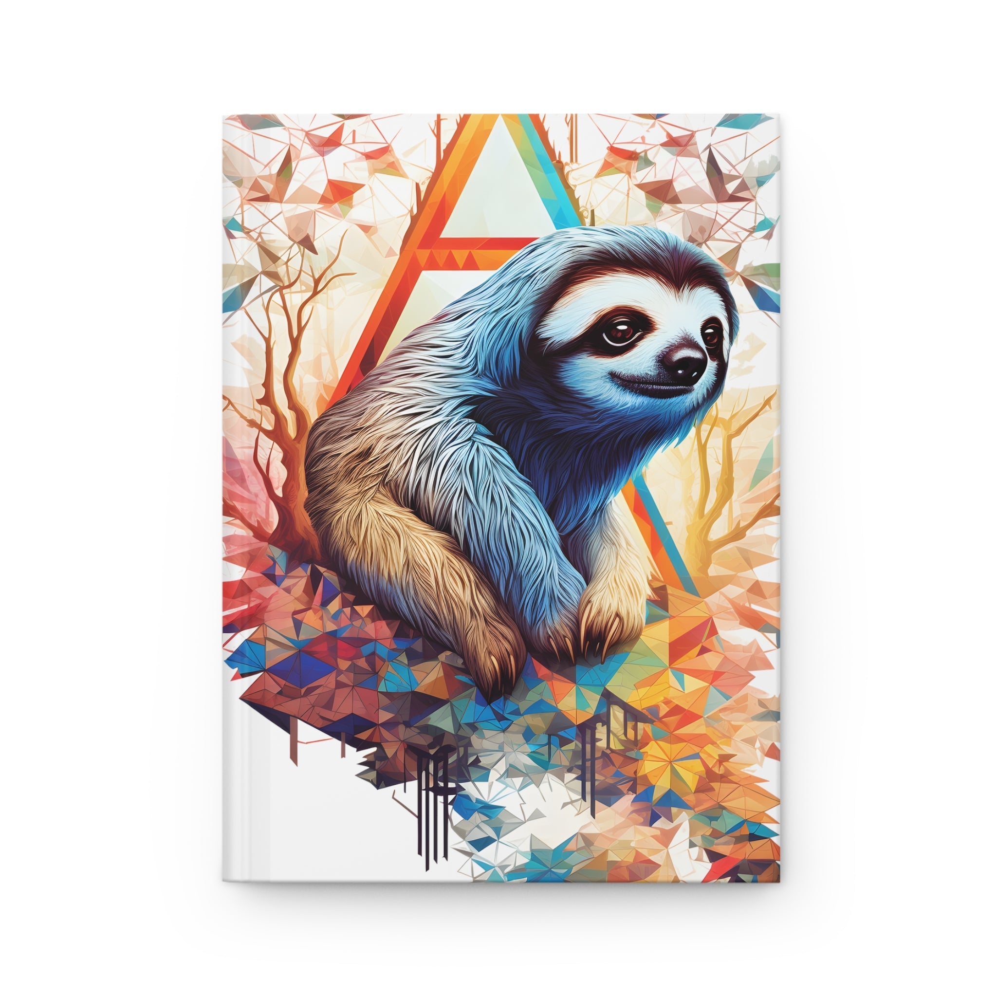 Sacred Sloth Hardcover Journal (Back to School / Gratitude / Manifesting Journal) - FNKY ROOSTER DESIGNS