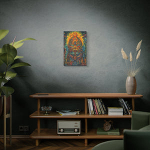 Sacred Vision Canvas Print Peruvian Art Inspired - Spiritual Wall Art Canvas Stretched, 1.25'' (Series 2) - FNKY ROOSTER DESIGNS