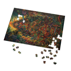 Sacred Vision Jigsaw Puzzle 500 or 1000 piece Puzzle with metal tin - FNKY ROOSTER DESIGNS