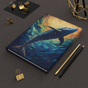 Sacred Whale Hardcover Journal (Back to School / Gratitude / Manifesting Journal) - FNKY ROOSTER DESIGNS