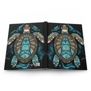 Sea Turtle Hard Cover Diary or Journal (Back to School / Gratitude / Manifesting Journal) - FNKY ROOSTER DESIGNS